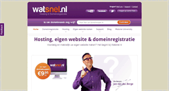 Desktop Screenshot of hosting.watsnel.nl