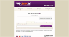 Desktop Screenshot of bestel.watsnel.nl