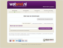 Tablet Screenshot of bestel.watsnel.nl
